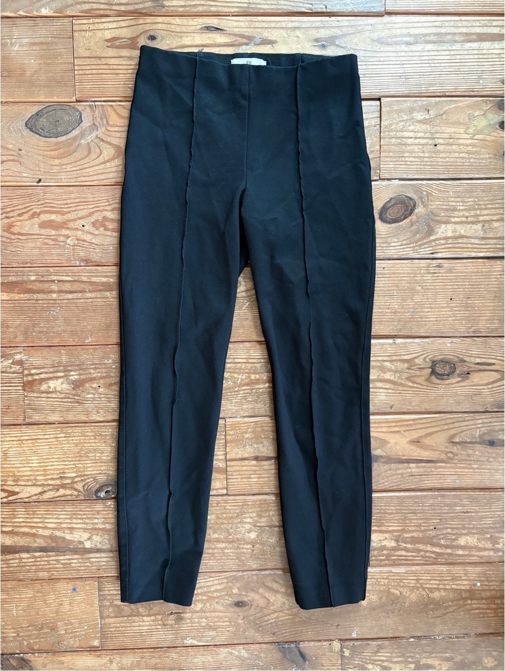 Banana Republic Factory Ponte Knit Pull-On Skinny Pants Black Women’s Small